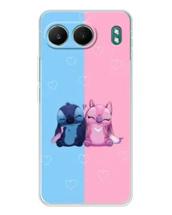 Чехол для OnePlus Nord 4 с картинкой «Stitch и Angel Love»