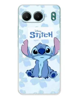 Чехол для OnePlus Nord 4 с картинкой «Stitch среди цветов»