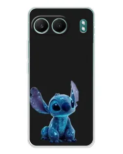 Чехол для OnePlus Nord 4 с картинкой «Стич на черном»