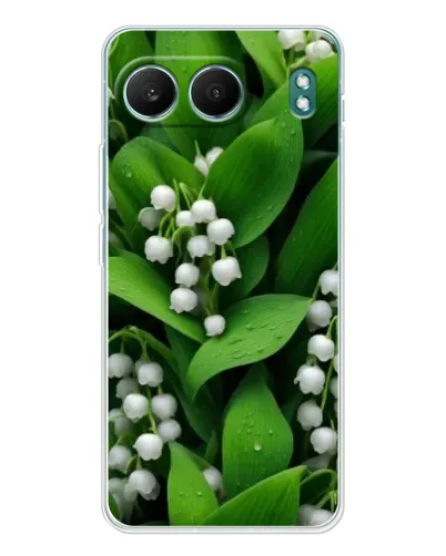 Чехол для OnePlus Nord 4 с картинкой «Ландыши в зелени» Чехол для OnePlus Nord 4 с картинкой «Ландыши в зелени»