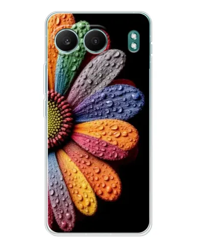 Чехол для OnePlus Nord 4 с картинкой «Радужный цветок» Чехол для OnePlus Nord 4 с картинкой «Радужный цветок»