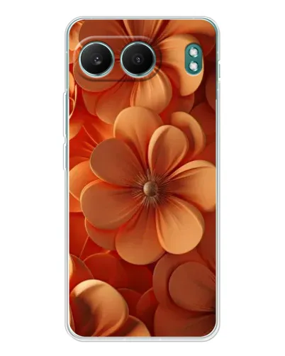 Чехол для OnePlus Nord 4 с картинкой «Оранжевый макро цветок» Чехол для OnePlus Nord 4 с картинкой «Оранжевый макро цветок»