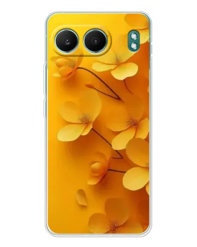 Чехол для OnePlus Nord 4 с картинкой «Золотые лепестки» Чехол для OnePlus Nord 4 с картинкой «Золотые лепестки»
