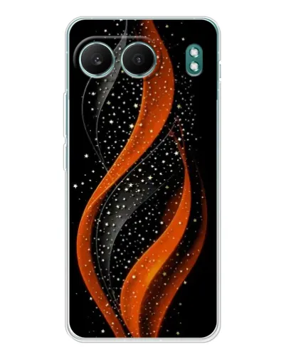 Чехол для OnePlus Nord 4 с картинкой «Огненная звездная волна»