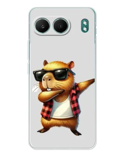 Чехол для OnePlus Nord 4 с картинкой «Капибара рэпер даб» Чехол для OnePlus Nord 4 с картинкой «Капибара рэпер даб»