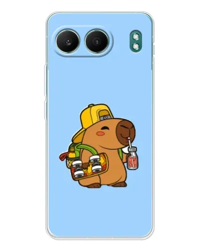 Чехол для OnePlus Nord 4 с картинкой «Капибара на скейте» Чехол для OnePlus Nord 4 с картинкой «Капибара на скейте»