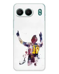 Чехол для OnePlus Nord 4 с картинкой «Акварельный Месси Барселона»