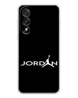 Чехол для OnePlus Nord 5 с картинкой «Jordan White Logo» Чехол для OnePlus Nord 5 с картинкой «Jordan White Logo»