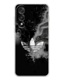 Чехол для OnePlus Nord 5 с картинкой «Абстрактный дым Adidas»