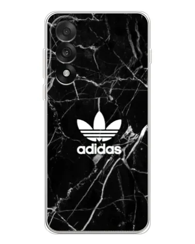 Чехол для OnePlus Nord 5 с картинкой «Белый мрамор Adidas»