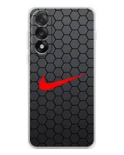 Чехол для OnePlus Nord 5 с картинкой «Nike — карбоновая сетка» Чехол для OnePlus Nord 5 с картинкой «Nike — карбоновая сетка»