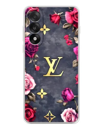 Чехол для OnePlus Nord 5 с картинкой «Цветочный Louis Vuitton»