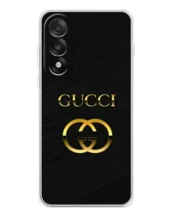 Чехол для OnePlus Nord 5 с картинкой «Золотой логотип Gucci»