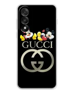 Чехол для OnePlus Nord 5 с картинкой «Gucci — герои Disney»