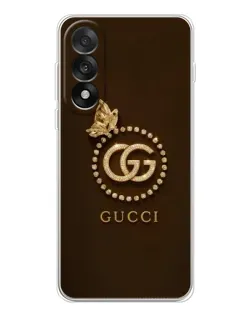 Чехол для OnePlus Nord 5 с картинкой «Gucci — золотая бабочка»