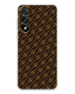 Чехол для OnePlus Nord 5 с картинкой «Gucci — золотые диагонали»