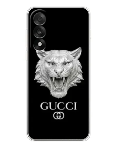 Чехол для OnePlus Nord 5 с картинкой «Gucci — серебряный лев» Чехол для OnePlus Nord 5 с картинкой «Gucci — серебряный лев»
