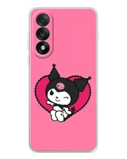 Чехол для OnePlus Nord 5 с картинкой «Kuromi — любовь в сердце»