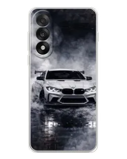 Чехол для OnePlus Nord 5 с картинкой «BMW сквозь туман» Чехол для OnePlus Nord 5 с картинкой «BMW сквозь туман»