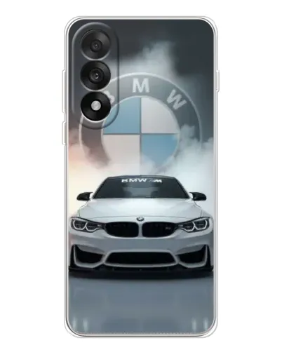 Чехол для OnePlus Nord 5 с картинкой «BMW в белом дыму» Чехол для OnePlus Nord 5 с картинкой «BMW в белом дыму»