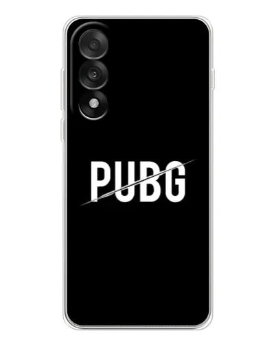 Чехол для OnePlus Nord 5 с картинкой «PUBG — белый логотип»