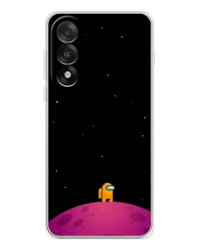 Чехол для OnePlus Nord 5 с картинкой «Одинокий герой на планете»