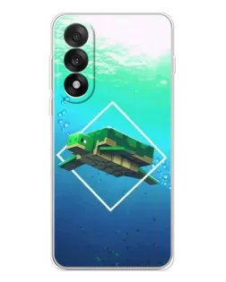 Чохол для OnePlus Nord 5 з картинкою «Черепаха Minecraft»