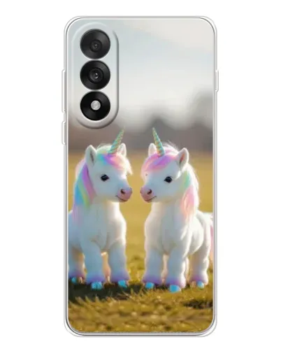 Чехол для OnePlus Nord 5 с картинкой «Пара единорогов» Чехол для OnePlus Nord 5 с картинкой «Пара единорогов»