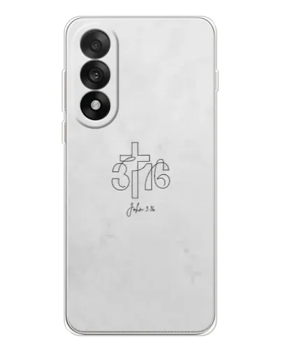 Чехол для OnePlus Nord 5 с картинкой «Иоанна 3:16 Крест»