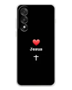 Чохол для OnePlus Nord 5 з картинкою «Серце - Jesus» Чохол для OnePlus Nord 5 з картинкою «Серце - Jesus»