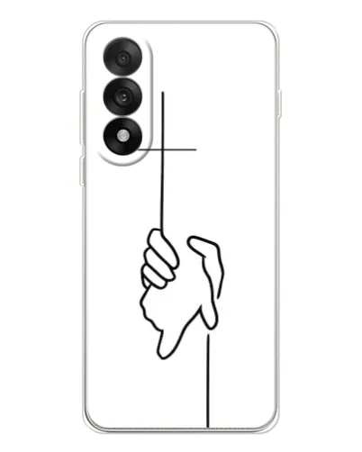 Чехол для OnePlus Nord 5 с картинкой «Рука держит»