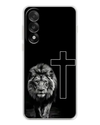 Чехол для OnePlus Nord 5 с картинкой «Лев и Крест»