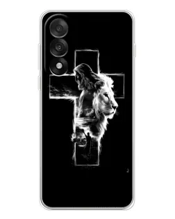 Чехол для OnePlus Nord 5 с картинкой «Сияющий крест Jesus»