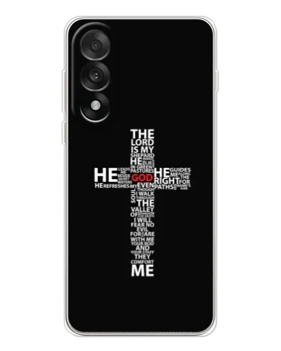 Чехол для OnePlus Nord 5 с картинкой «Текстовый крест» Чехол для OnePlus Nord 5 с картинкой «Текстовый крест»