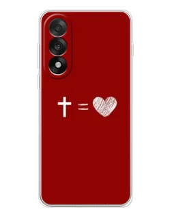 Чехол для OnePlus Nord 5 с картинкой «Уравнение любви»