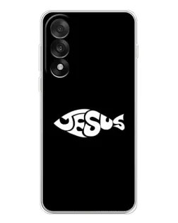 Чехол для OnePlus Nord 5 с картинкой «Рыба Jesus»