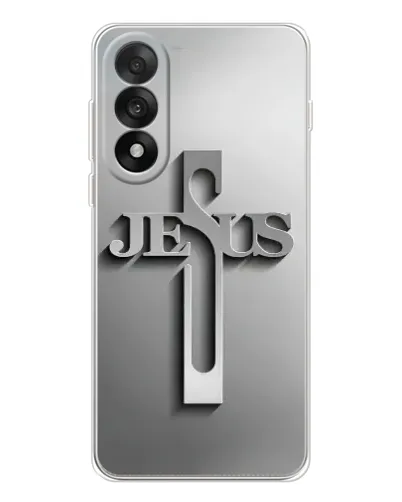 Чехол для OnePlus Nord 5 с картинкой «Металлический крест Jesus» Чехол для OnePlus Nord 5 с картинкой «Металлический крест Jesus»