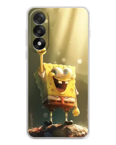 Чехол для OnePlus Nord 5 с картинкой «Сияющий Спанч Боб»