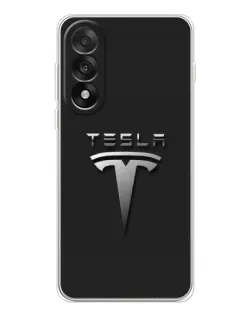 Чохол для OnePlus Nord 5 з картинкою «Сталевий логотип Tesla» Чохол для OnePlus Nord 5 з картинкою «Сталевий логотип Tesla»