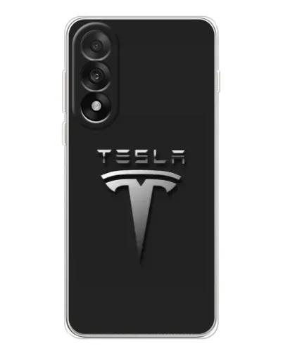 Чехол для OnePlus Nord 5 с картинкой «Стальной логотип Tesla» Чехол для OnePlus Nord 5 с картинкой «Стальной логотип Tesla»