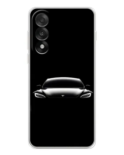 Чехол для OnePlus Nord 5 с картинкой «Фары Tesla Night» Чехол для OnePlus Nord 5 с картинкой «Фары Tesla Night»