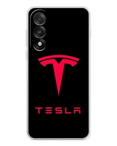 Чехол для OnePlus Nord 5 с картинкой «Tesla Red Logo» Чехол для OnePlus Nord 5 с картинкой «Tesla Red Logo»
