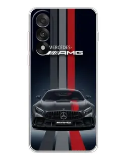Чехол для OnePlus Nord 5 с картинкой «Mercedes — белый карбон» Чехол для OnePlus Nord 5 с картинкой «Mercedes — белый карбон»