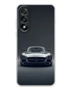 Чехол для OnePlus Nord 5 с картинкой «Mercedes на черном»