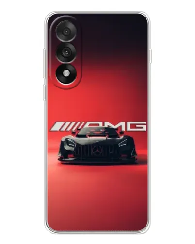 Чехол для OnePlus Nord 5 с картинкой «Mercedes AMG — красная линия»