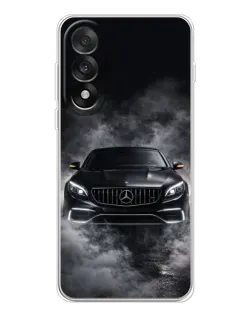 Чехол для OnePlus Nord 5 с картинкой «Mercedes в дыму»