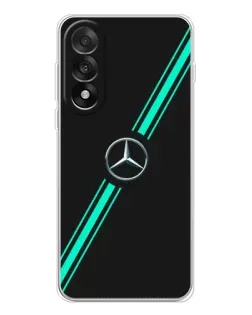 Чехол для OnePlus Nord 5 с картинкой «Спортивные линии Mercedes» Чехол для OnePlus Nord 5 с картинкой «Спортивные линии Mercedes»
