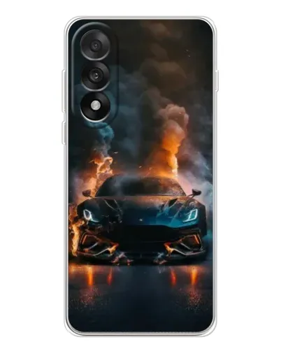 Чехол для OnePlus Nord 5 с картинкой «Lamborghini дымная эстетика»