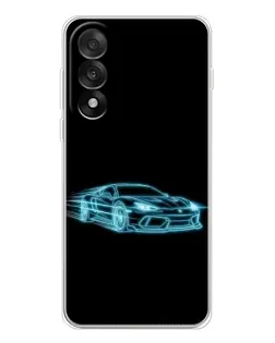 Чехол для OnePlus Nord 5 с картинкой «Неоновый контур Lamborghini» Чехол для OnePlus Nord 5 с картинкой «Неоновый контур Lamborghini»