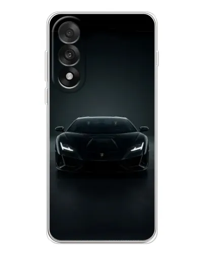 Чехол для OnePlus Nord 5 с картинкой «Черный Lamborghini Aventador»